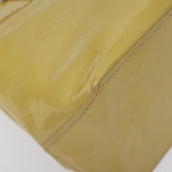 LOUIS VUITTON Monogram Vernis Reade PM Hand Bag Beige M91334 LV Auth 117956 - Picture 2 of 15